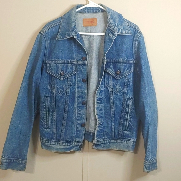 Vintage Levi Trucker Jean Jacket, Size 40 - Picture 1 of 7